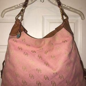 Pink Dooney and Bourke shoulder bag